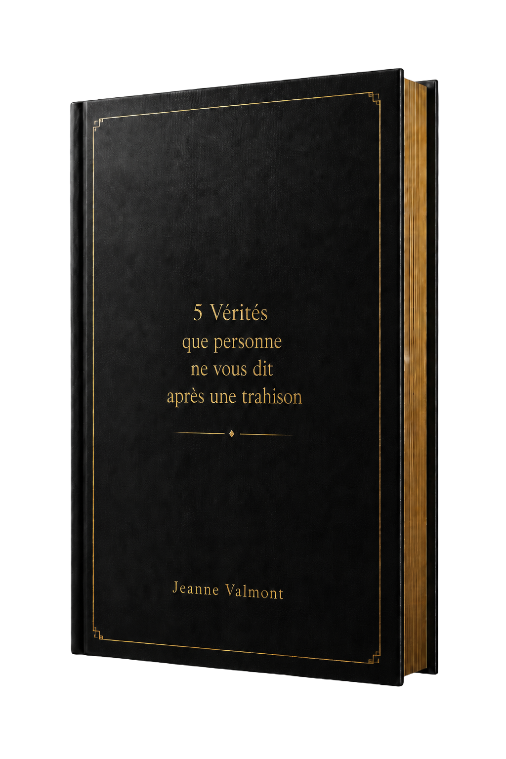 Mockup du guide PDF 5 v&eacute;rit&eacute;s que personne ne vous dit apr&egrave;s une trahison de Jeanne Valmont
